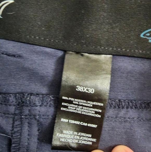 GREG Norman mens dress pants navy size 38X30 - Picture 2 of 5